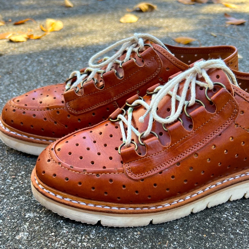 Rosa Mosa Lace Up Loafers